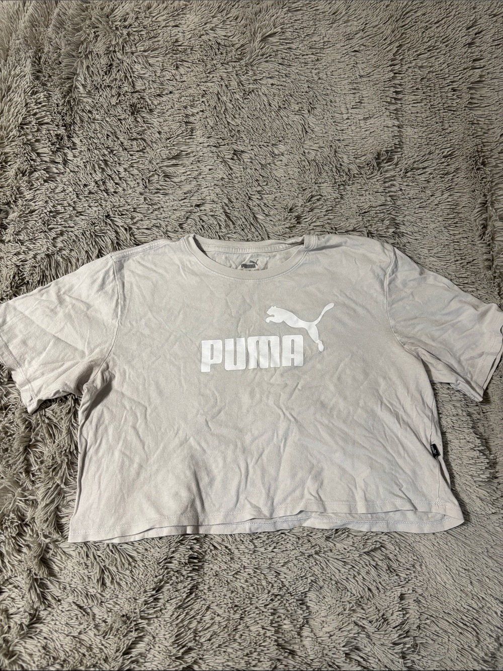 Puma Logo Crewneck Tee
